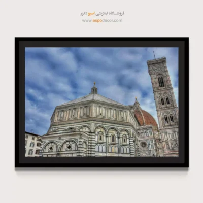 تابلو آثار معماری جهان - اسپو دکور