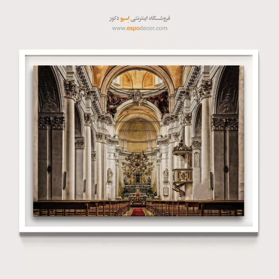 تابلو آثار معماری جهان - اسپو دکور