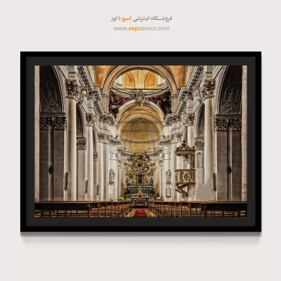 تابلو آثار معماری جهان - اسپو دکور