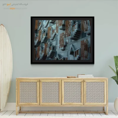 تابلو آثار معماری جهان - اسپو دکور