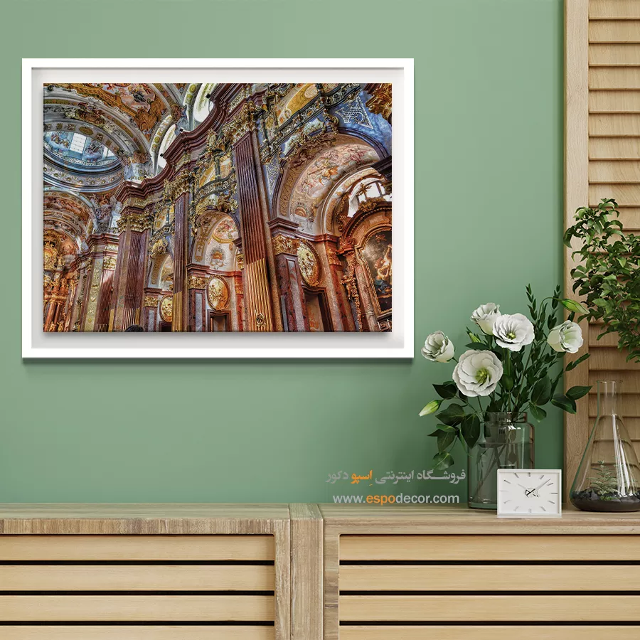 تابلو آثار معماری جهان - اسپو دکور