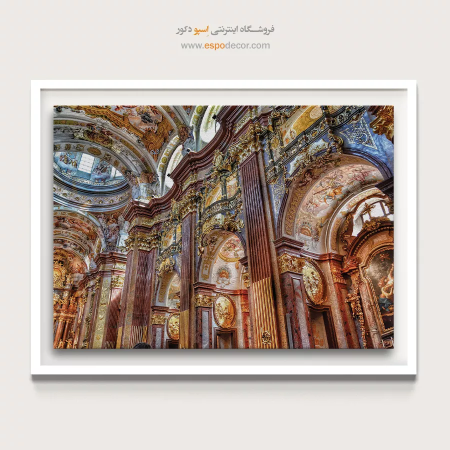 تابلو آثار معماری جهان - اسپو دکور