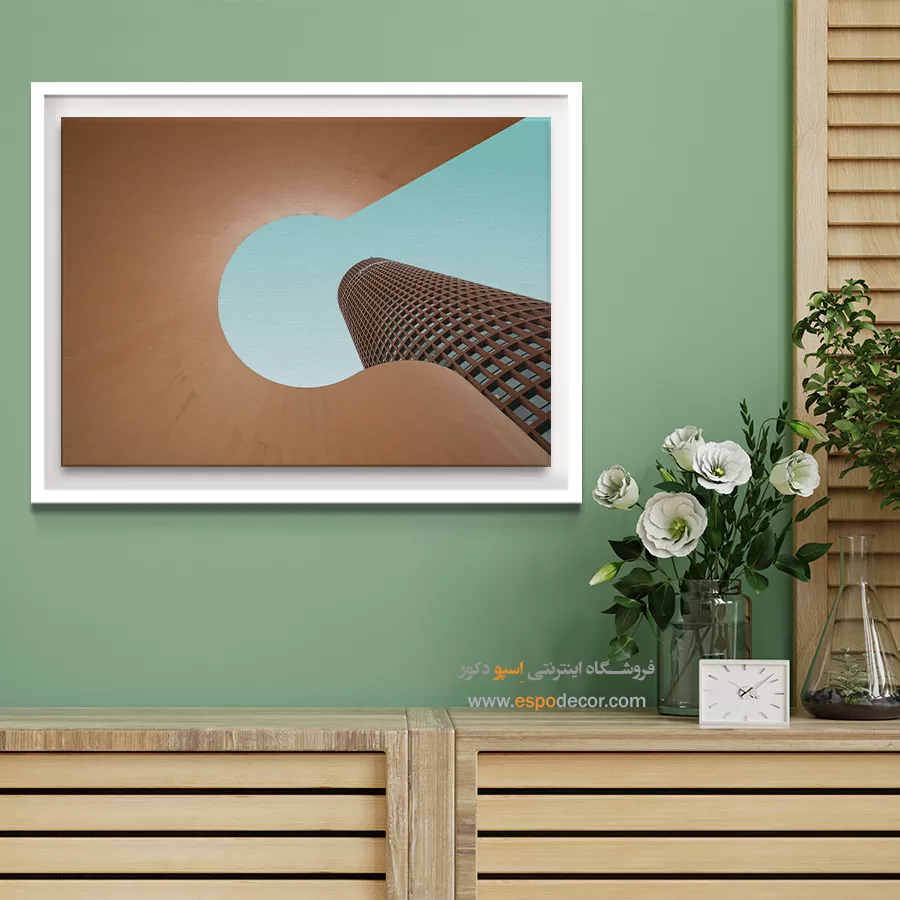 تابلو آثار معماری جهان - اسپو دکور