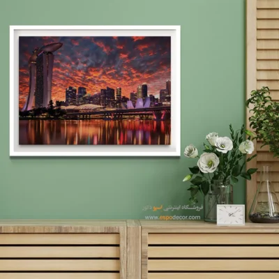 تابلو آثار معماری جهان - اسپو دکور