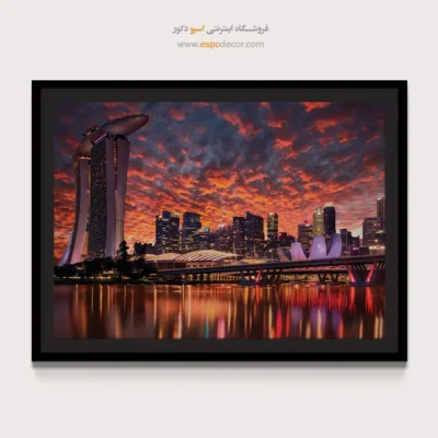 تابلو آثار معماری جهان - اسپو دکور