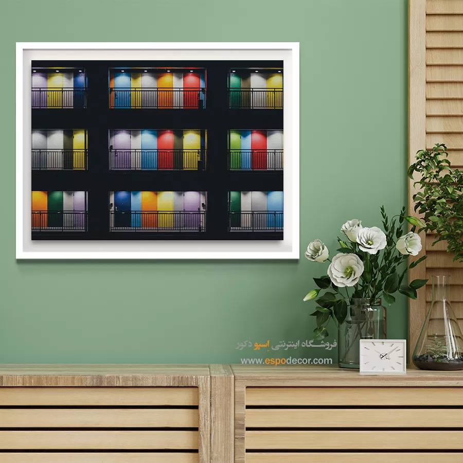 تابلو آثار معماری جهان - اسپو دکور