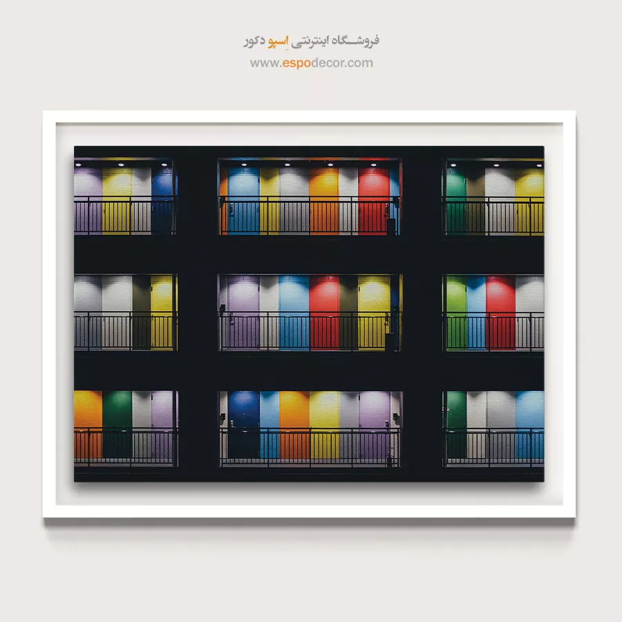 تابلو آثار معماری جهان - اسپو دکور