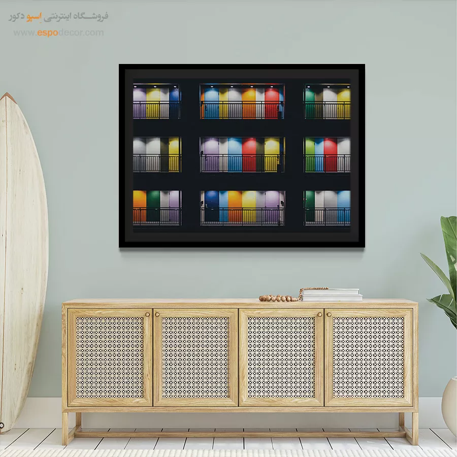 تابلو آثار معماری جهان - اسپو دکور