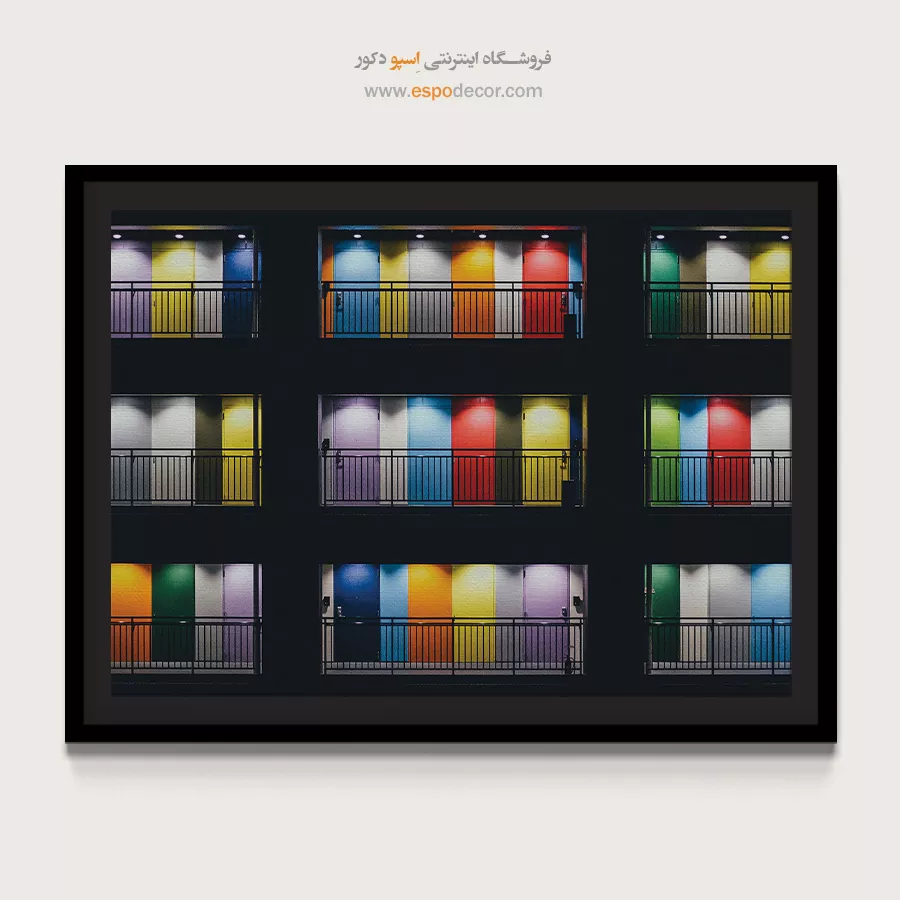 تابلو آثار معماری جهان - اسپو دکور