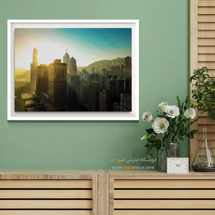 تابلو آثار معماری جهان - اسپو دکور