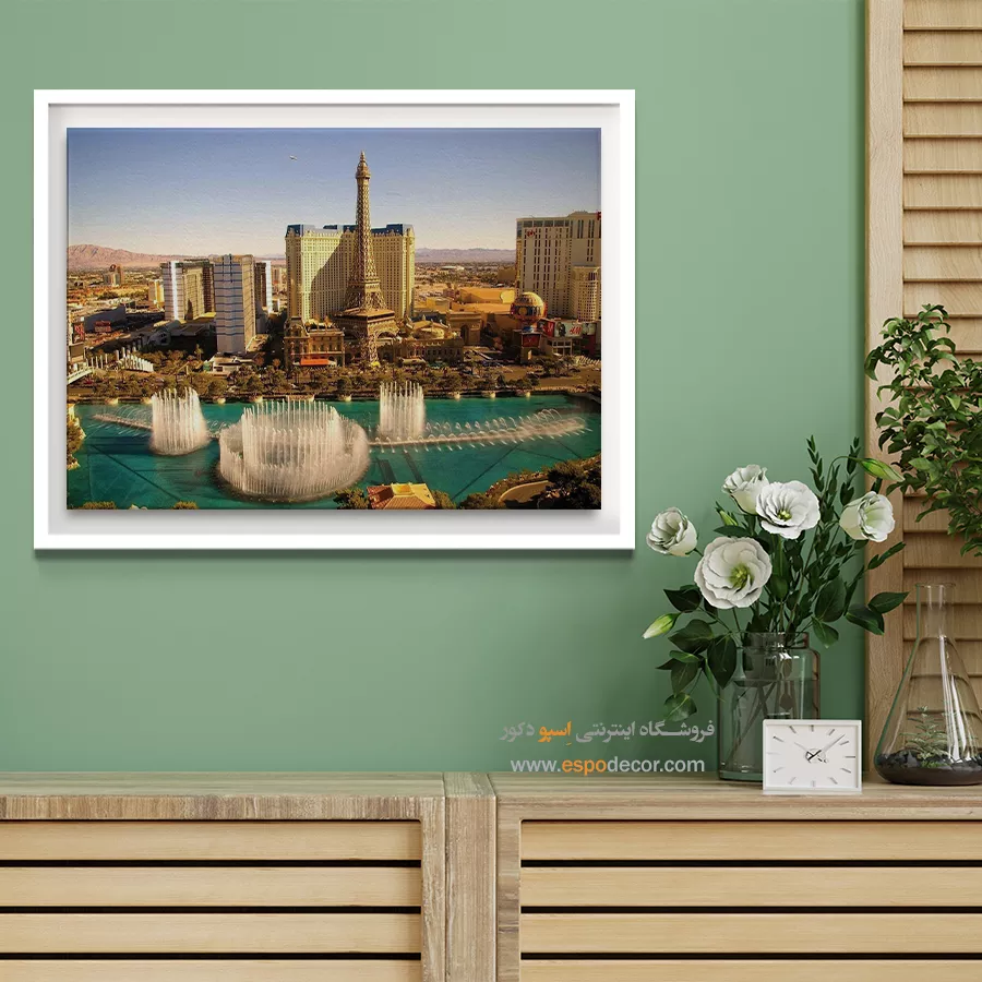 تابلو آثار معماری جهان - اسپو دکور