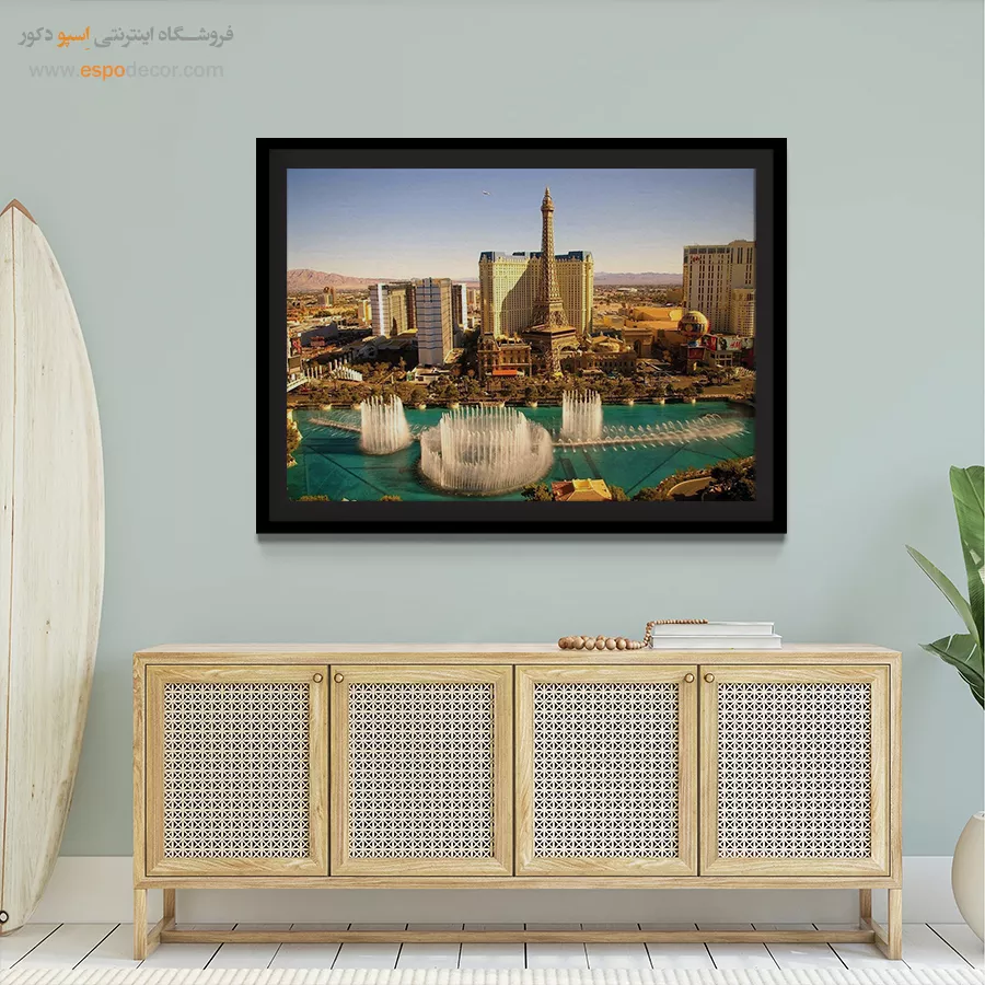 تابلو آثار معماری جهان - اسپو دکور