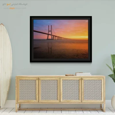 تابلو آثار معماری جهان - اسپو دکور