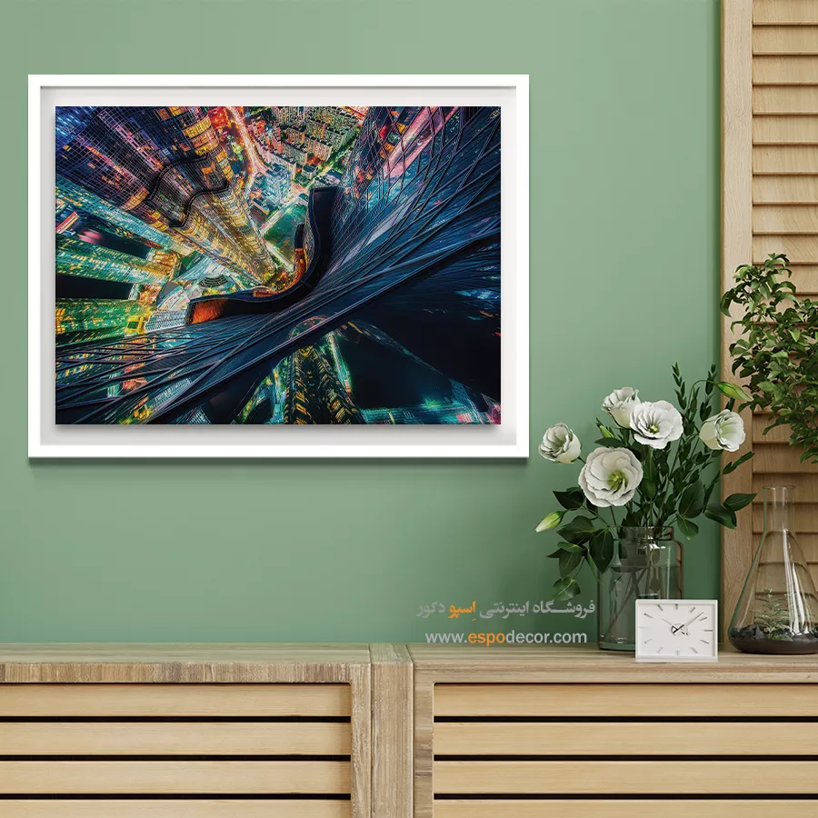 تابلو آثار معماری جهان - اسپو دکور