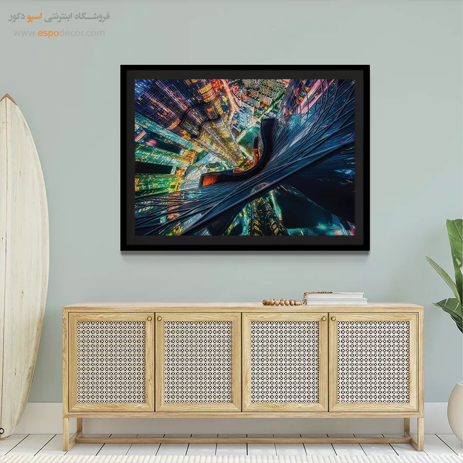 تابلو آثار معماری جهان - اسپو دکور