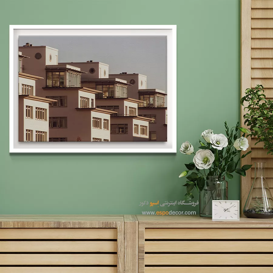 تابلو آثار معماری جهان - اسپو دکور