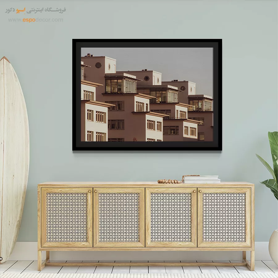 تابلو آثار معماری جهان - اسپو دکور