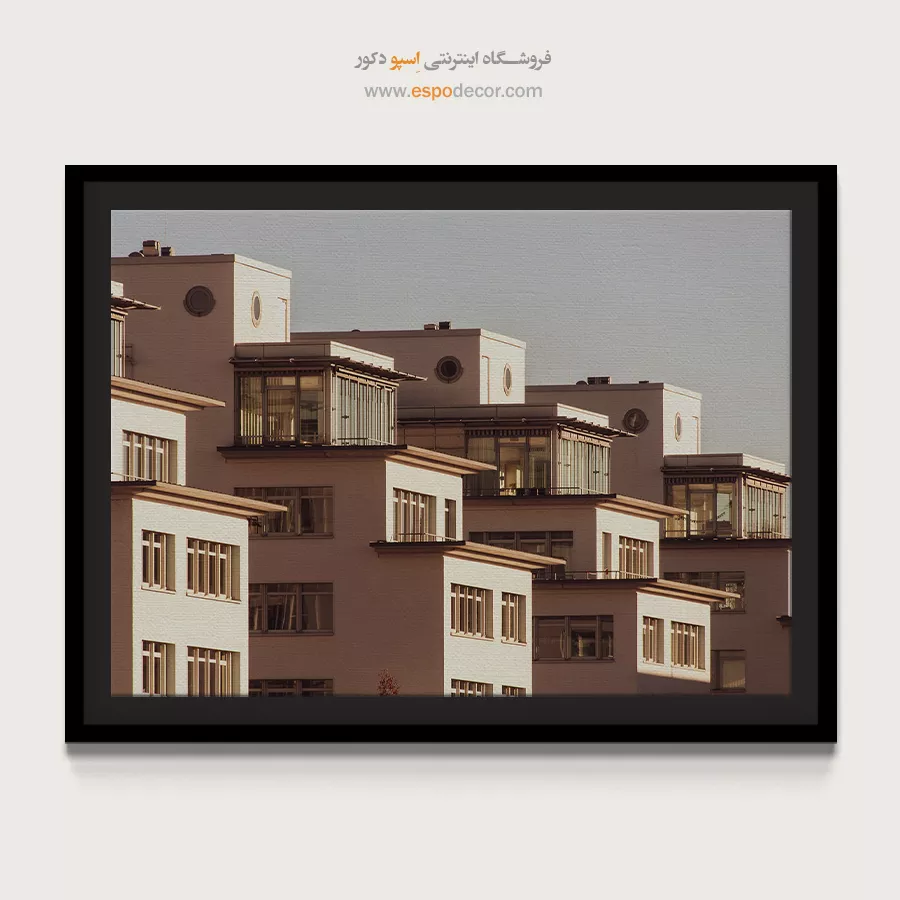 تابلو آثار معماری جهان - اسپو دکور