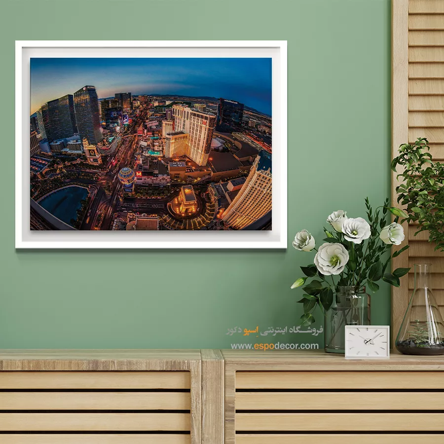 تابلو آثار معماری جهان - اسپو دکور