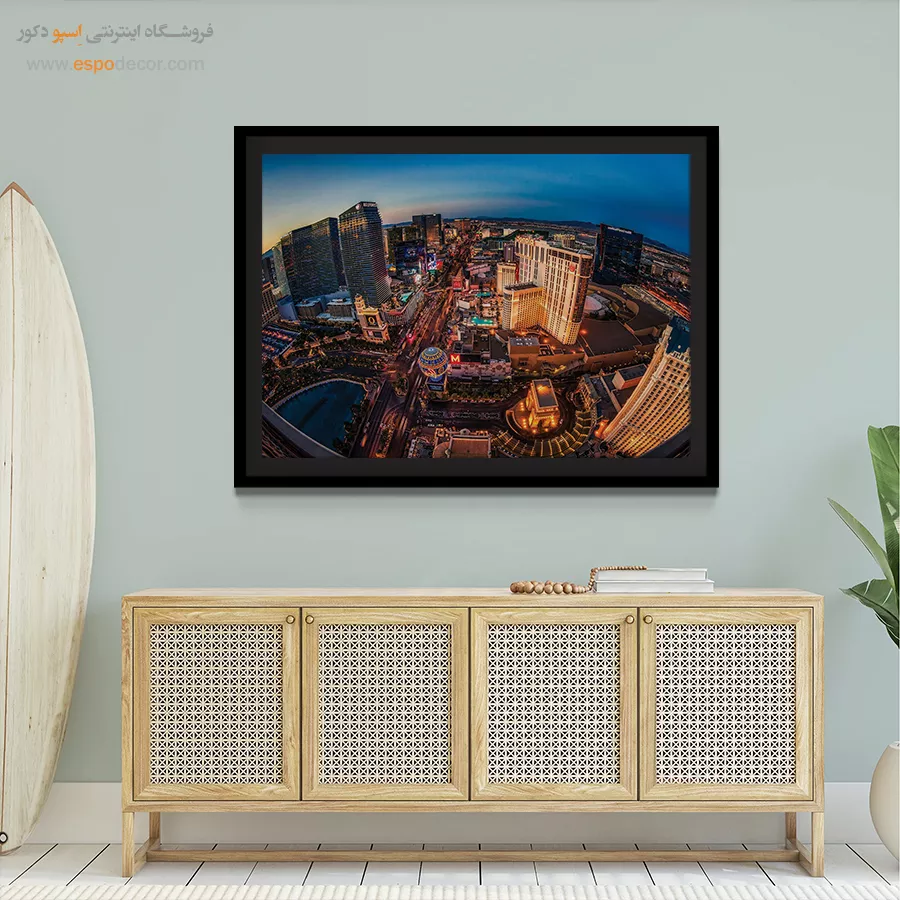 تابلو آثار معماری جهان - اسپو دکور