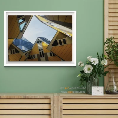 تابلو آثار معماری جهان - اسپو دکور
