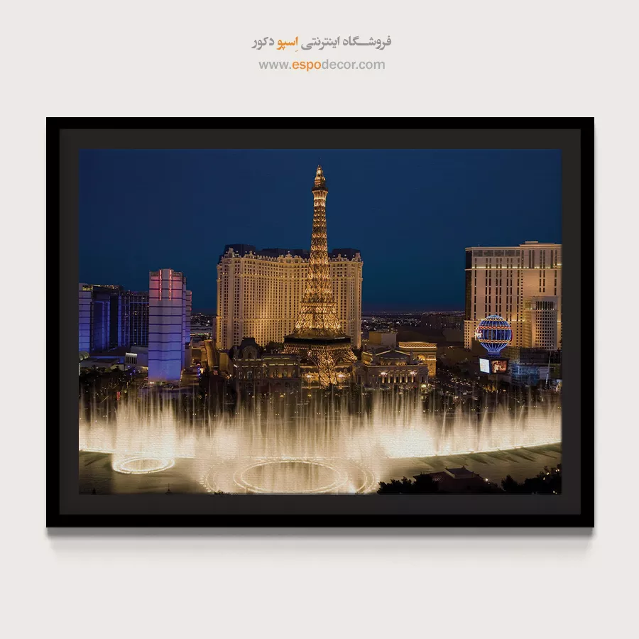 تابلو آثار معماری جهان - اسپو دکور