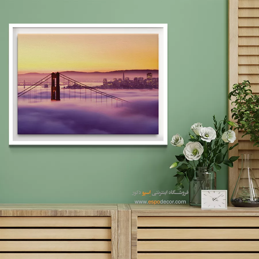 تابلو آثار معماری جهان - اسپو دکور