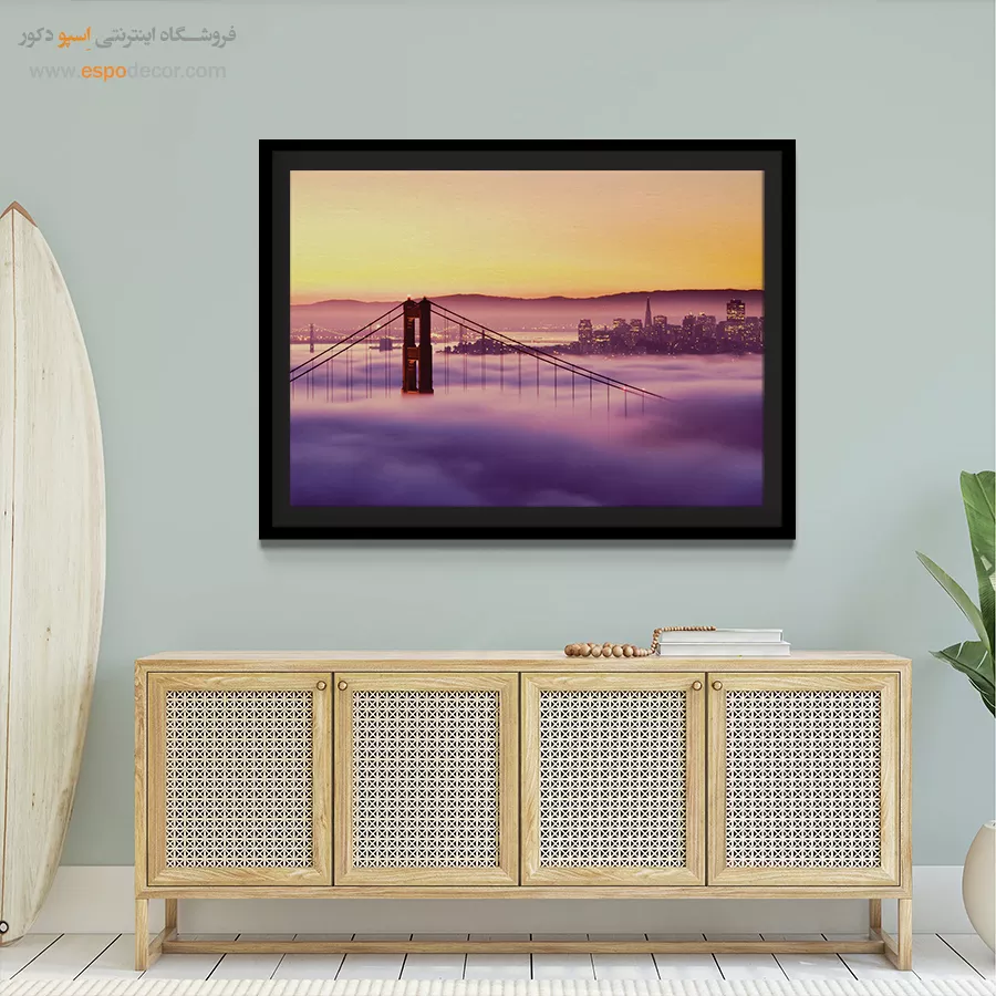 تابلو آثار معماری جهان - اسپو دکور