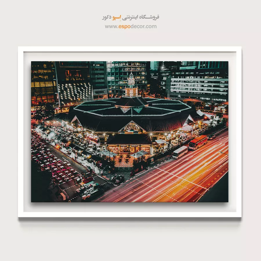تابلو آثار معماری جهان - اسپو دکور