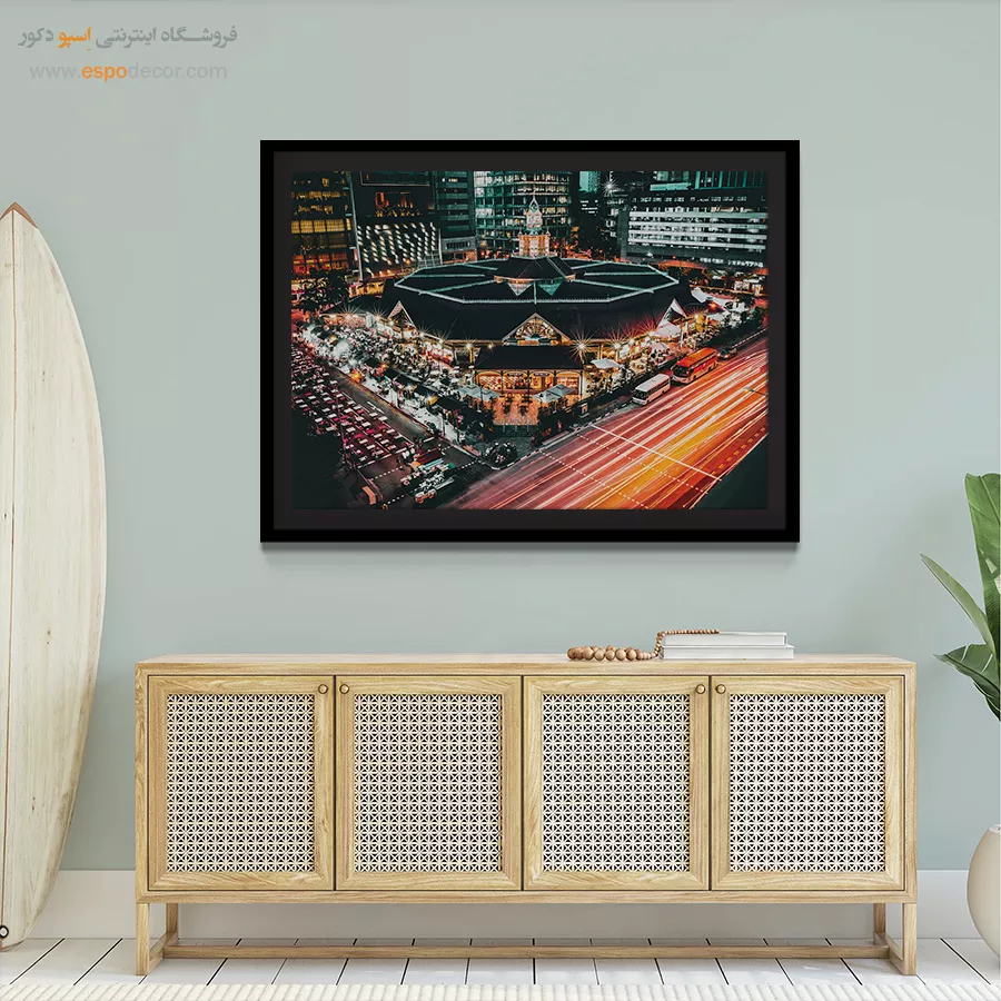 تابلو آثار معماری جهان - اسپو دکور
