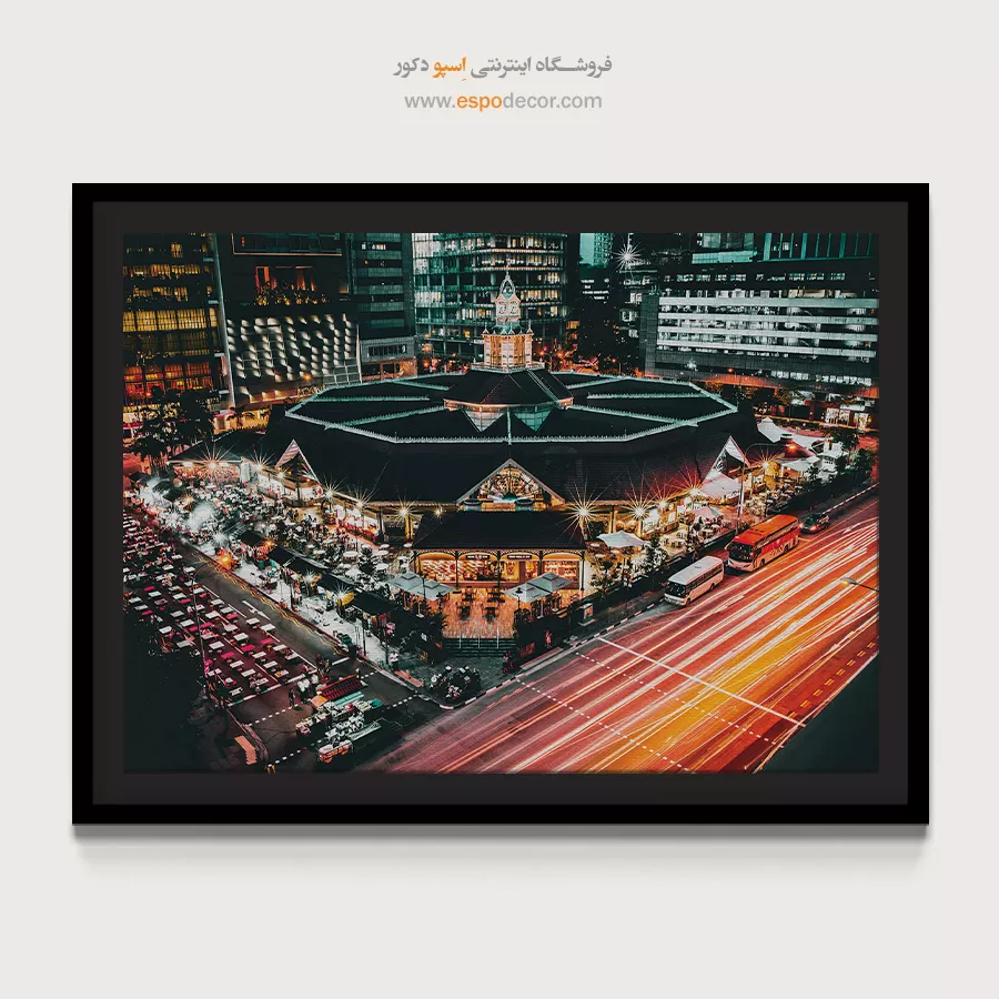 تابلو آثار معماری جهان - اسپو دکور