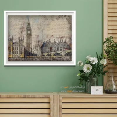 تابلو آثار معماری جهان - اسپو دکور