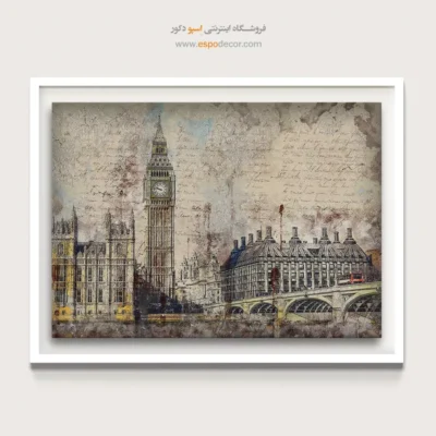 تابلو آثار معماری جهان - اسپو دکور