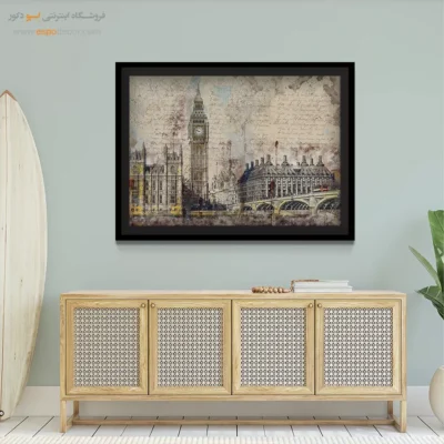 تابلو آثار معماری جهان - اسپو دکور