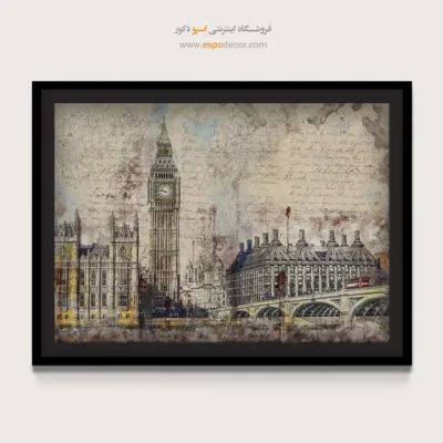 تابلو آثار معماری جهان - اسپو دکور