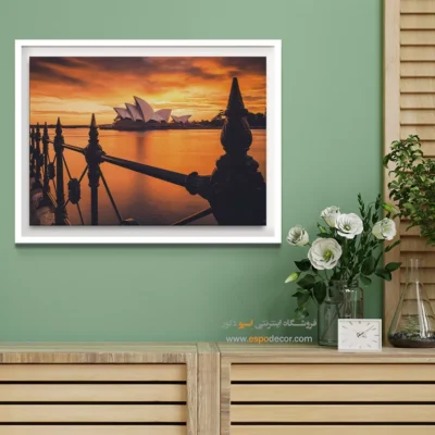 تابلو آثار معماری جهان - اسپو دکور