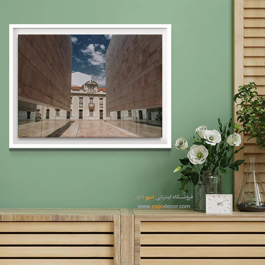 تابلو آثار معماری جهان - اسپو دکور