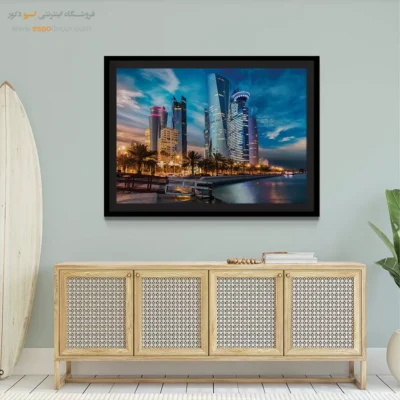 تابلو آثار معماری جهان - اسپو دکور