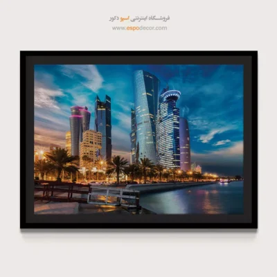 تابلو آثار معماری جهان - اسپو دکور