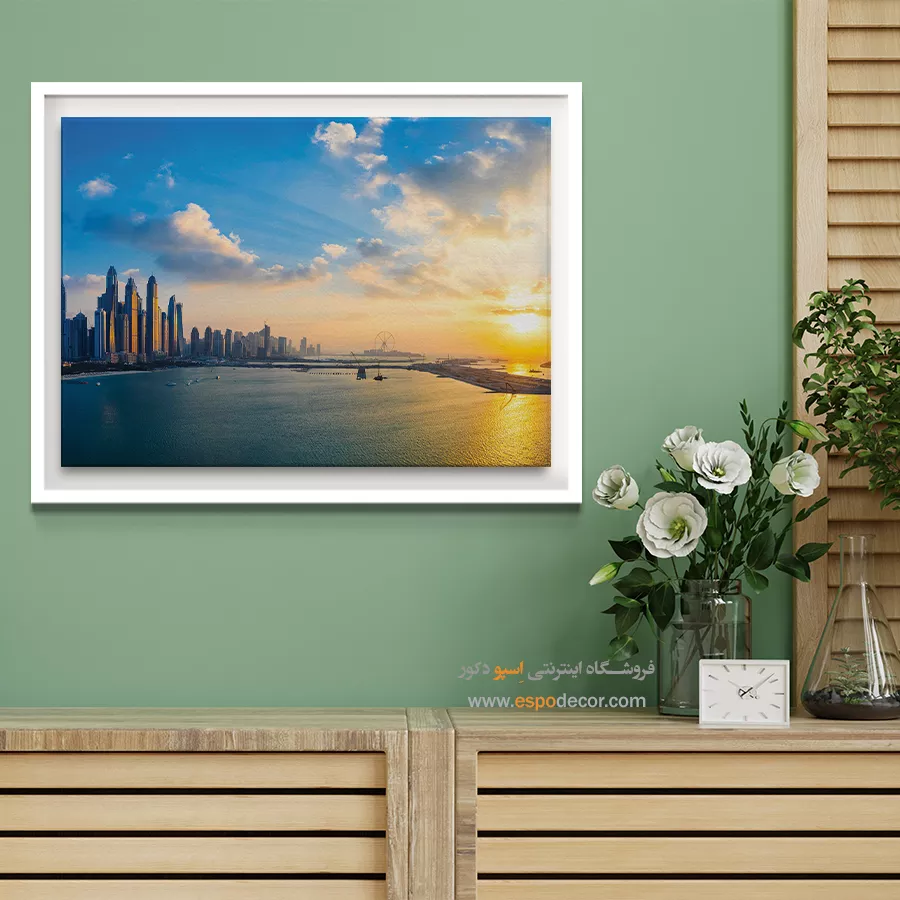 تابلو آثار معماری جهان - اسپو دکور