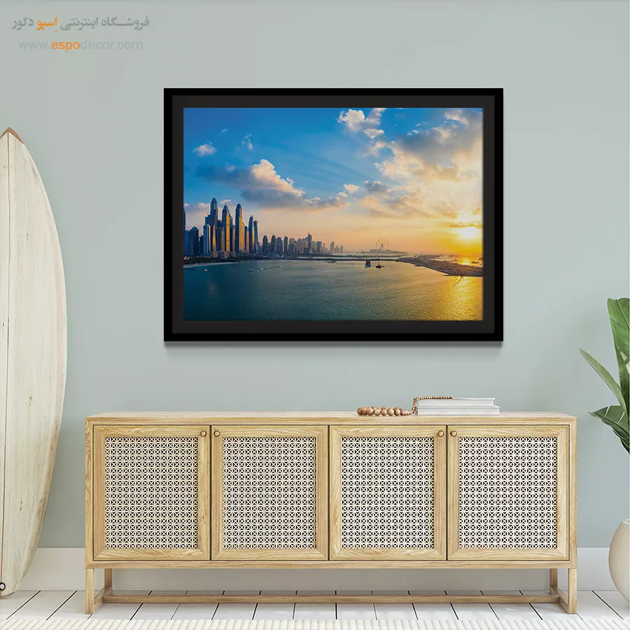 تابلو آثار معماری جهان - اسپو دکور