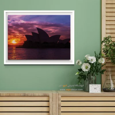 تابلو آثار معماری جهان - اسپو دکور