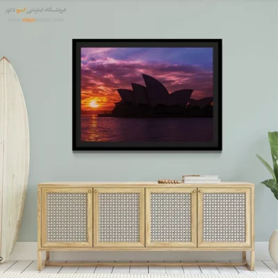 تابلو آثار معماری جهان - اسپو دکور