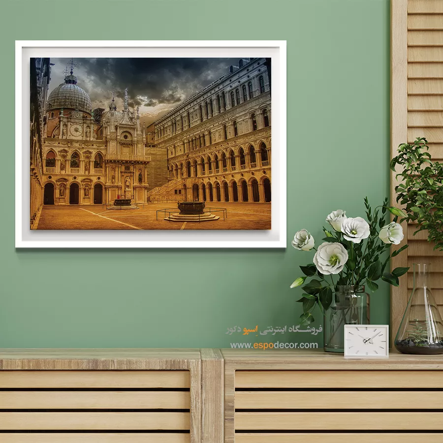 تابلو آثار معماری جهان - اسپو دکور