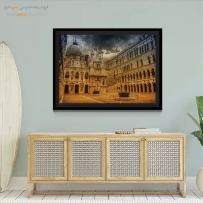 تابلو آثار معماری جهان - اسپو دکور