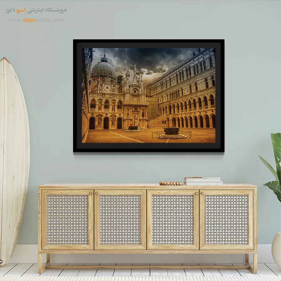 تابلو آثار معماری جهان - اسپو دکور