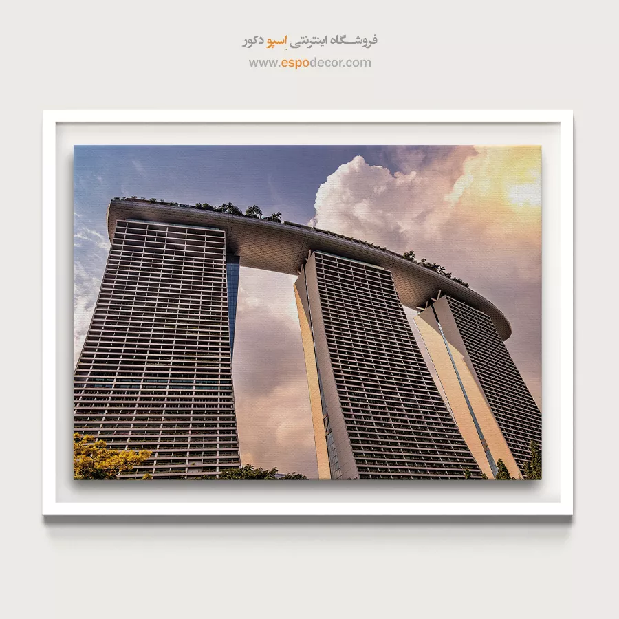 تابلو آثار معماری جهان - اسپو دکور
