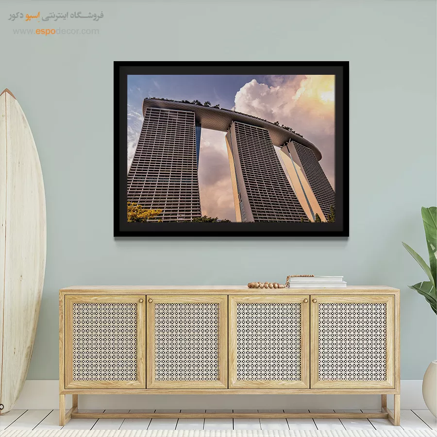 تابلو آثار معماری جهان - اسپو دکور