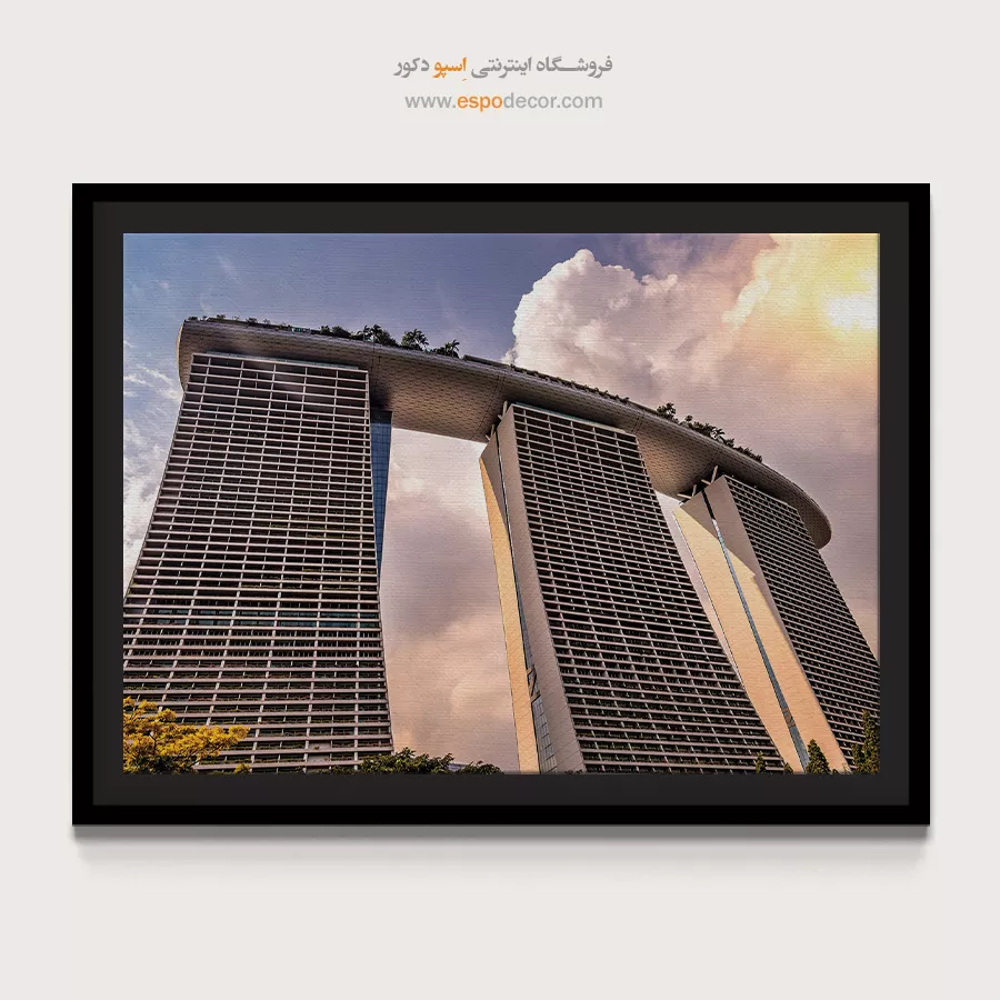 تابلو آثار معماری جهان - اسپو دکور