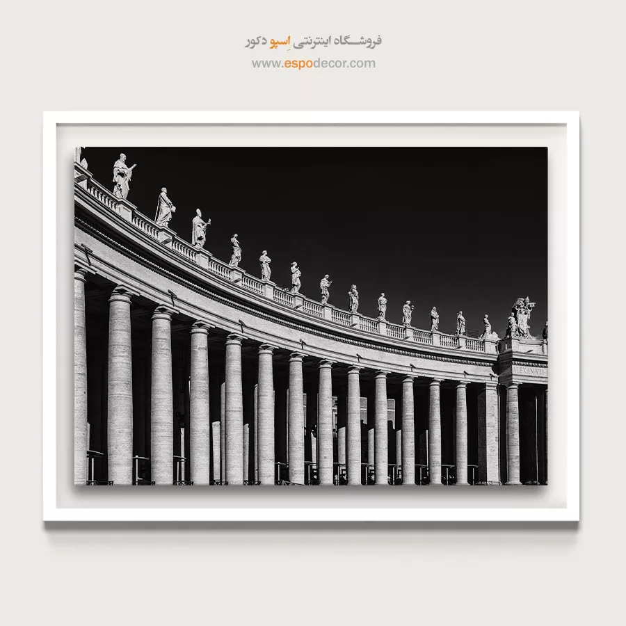 تابلو آثار معماری جهان - اسپو دکور